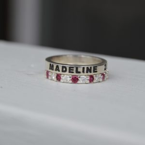 Custom Designed Stackable Class Rings