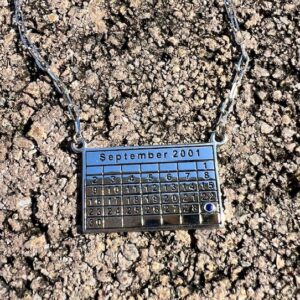 Custom Designed Calendar Necklace